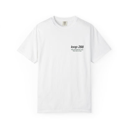 Loop 288 'Roses' Unisex Garment-Dyed T-shirt