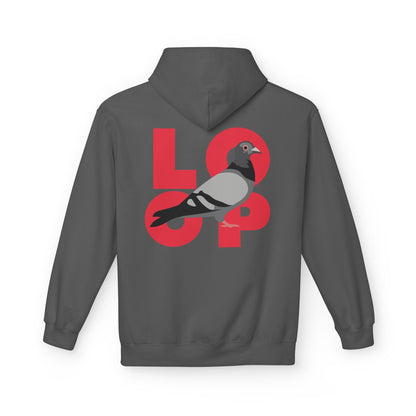 Loop 288 'Pigeon' Fleece Hoodie