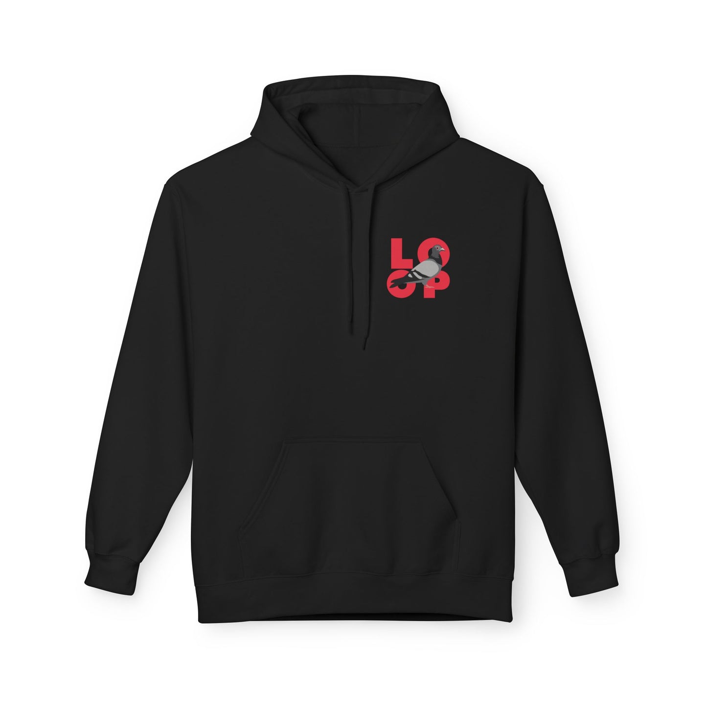 Loop 288 'Pigeon' Fleece Hoodie