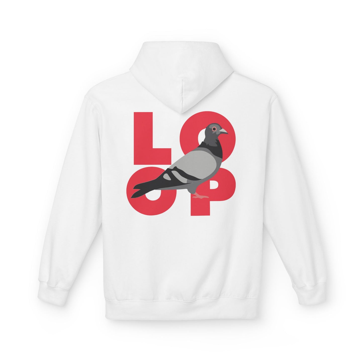 Loop 288 'Pigeon' Fleece Hoodie