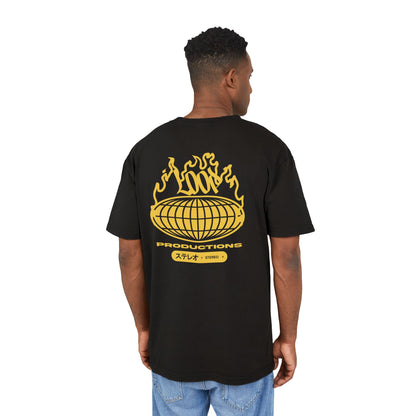 Loop 288 'Passport' Acid Washed Heavy Oversize Tee