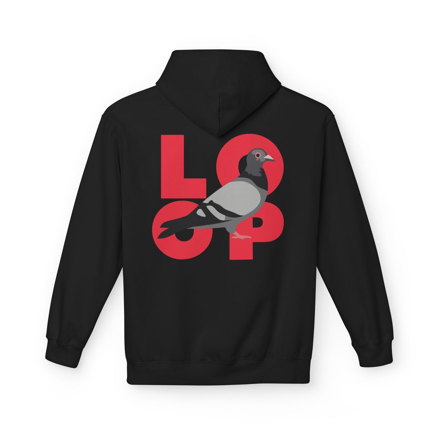 Loop 288 'Pigeon' Fleece Hoodie