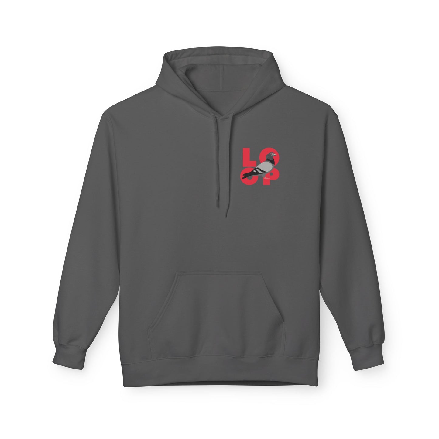 Loop 288 'Pigeon' Fleece Hoodie